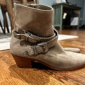 Frye harness booties